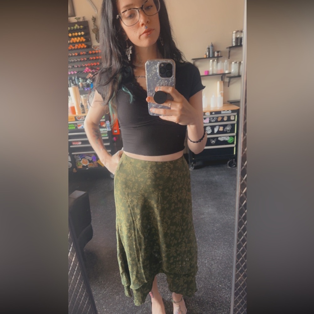 Thorn & Fable skeleton fairy midi skirt!